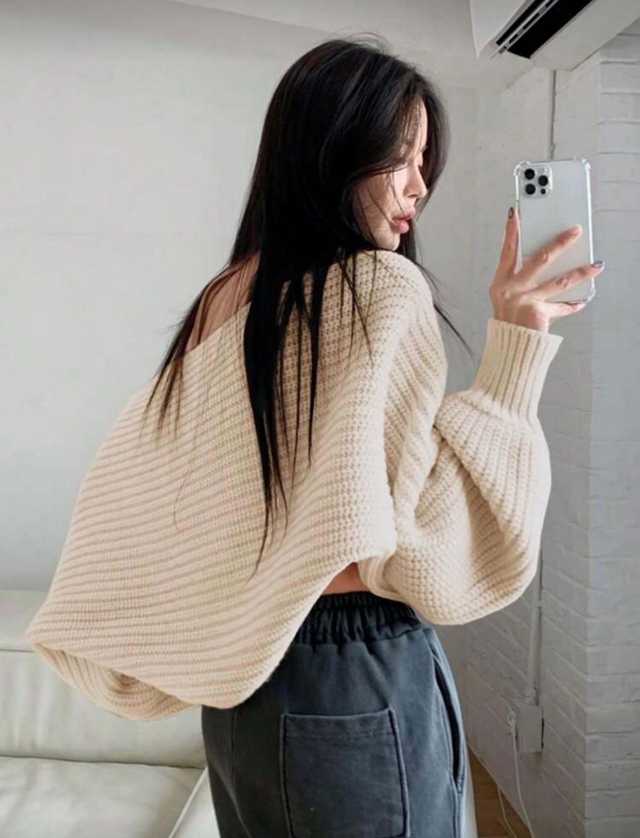 جاكيت صوف اكمام - اوف