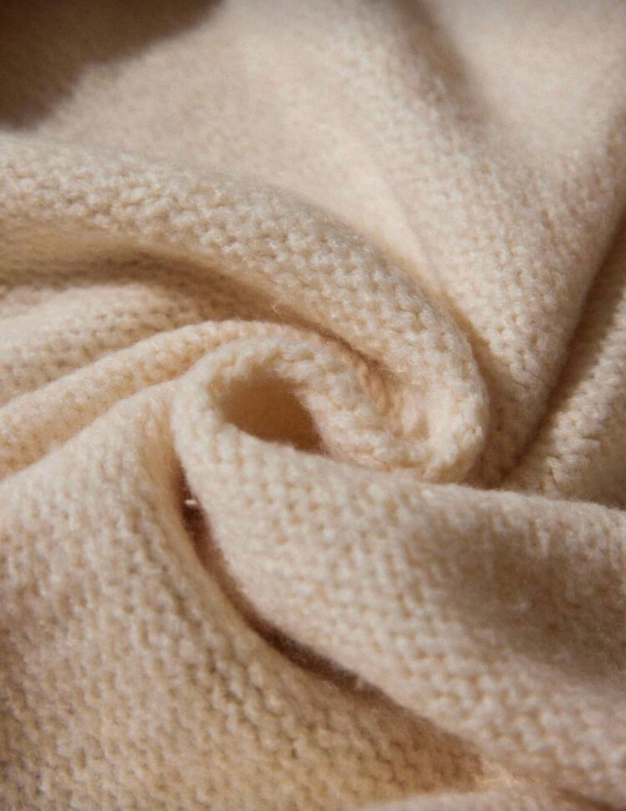 جاكيت صوف اوف وايت اوفر سايز