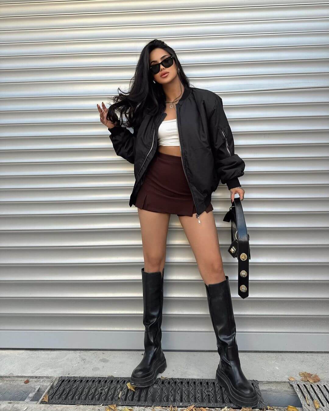 ميكسري قمصله يونيسكس نفخ - اسود bomber jacket