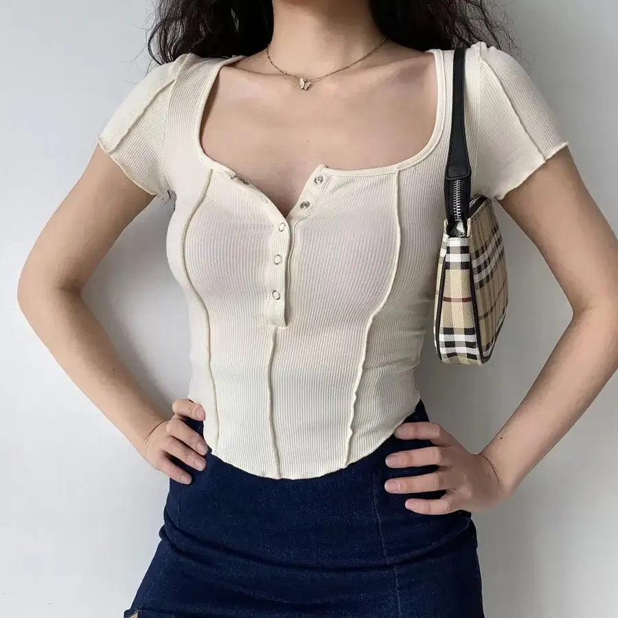 توب ربع ردن طباكات 5 - اوف وايت 250