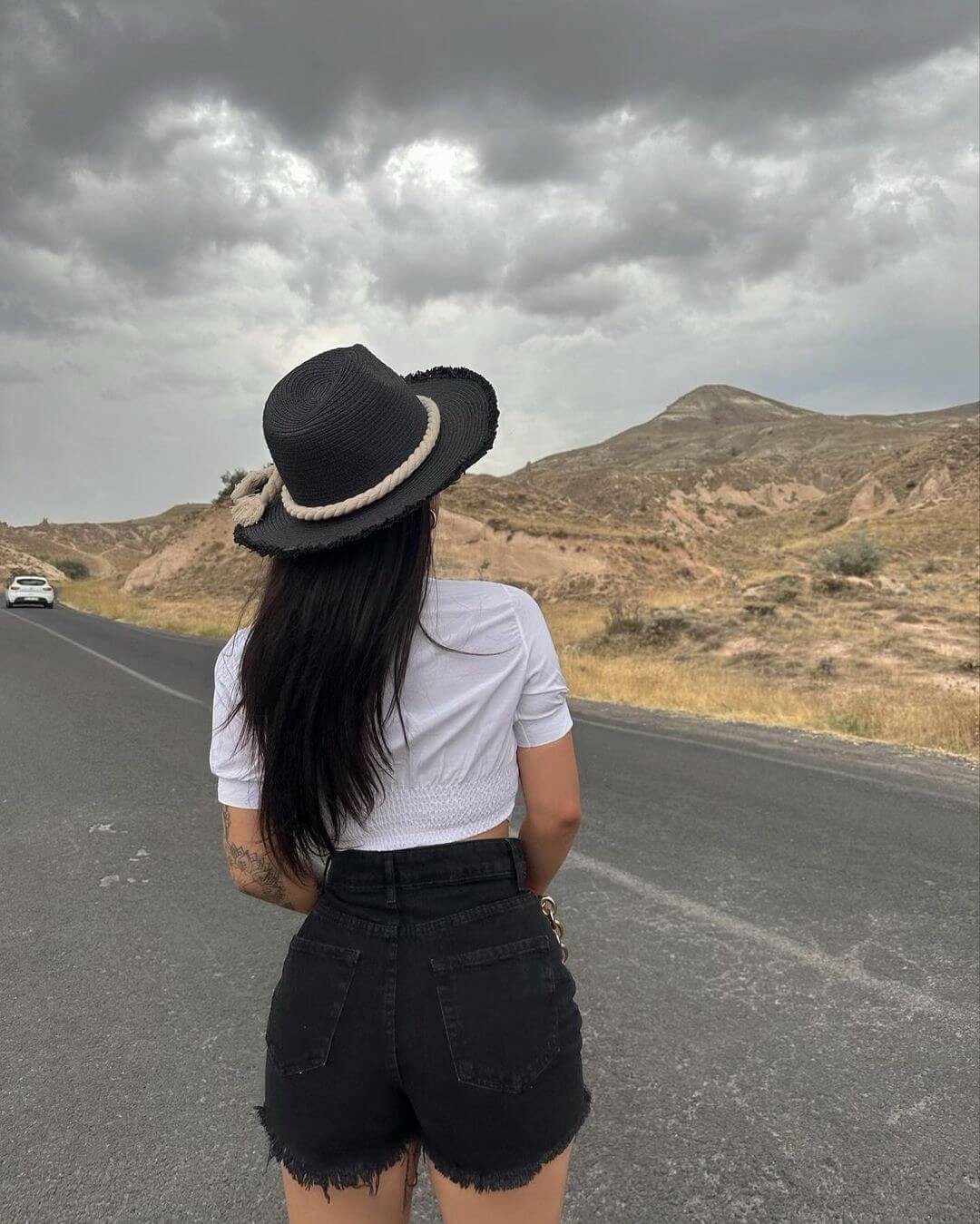 ربع ردن قميص كورسيه ابيض - E3