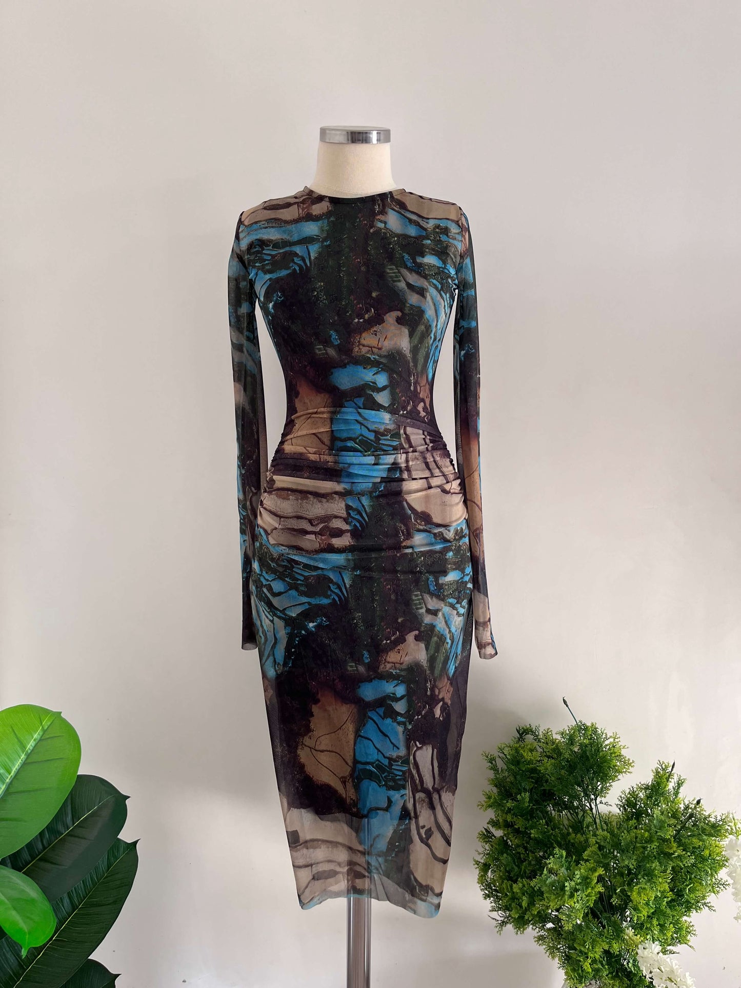 فستان نقشه بينصل