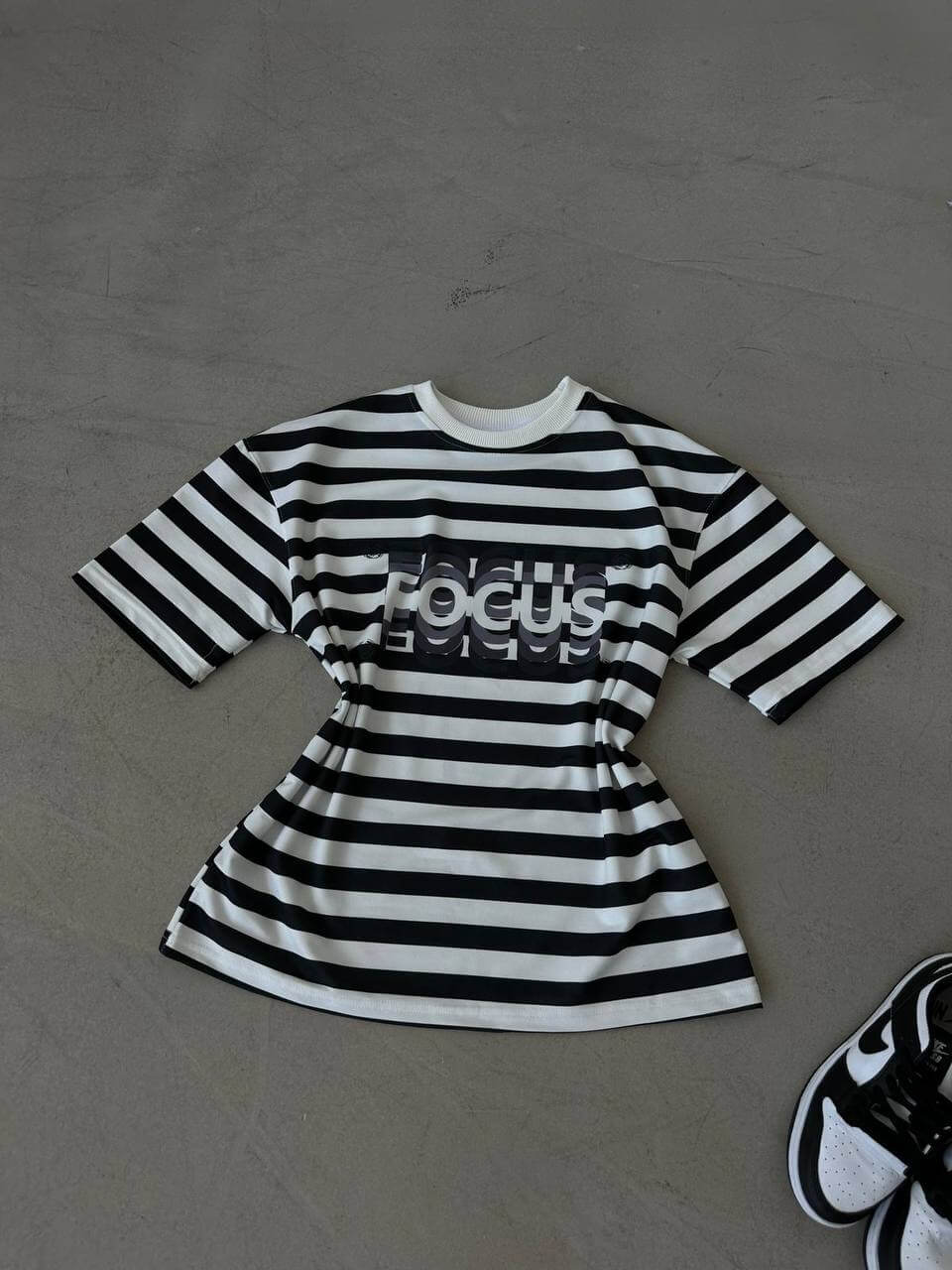 تي شيرت يونيسكس فوكس focus- اسود 