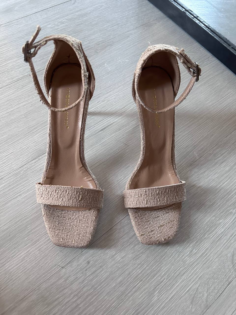  كعب قماش 5005 -بيجي