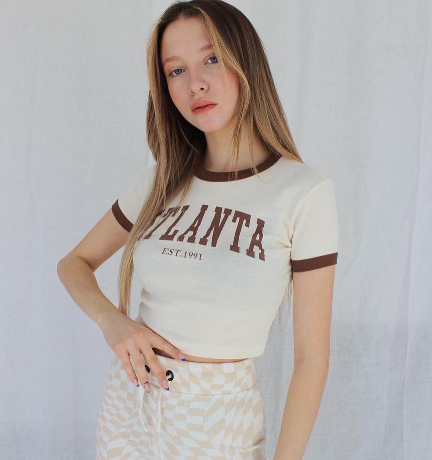 توب اتلانتا اوف وايت -atlanta off-white top