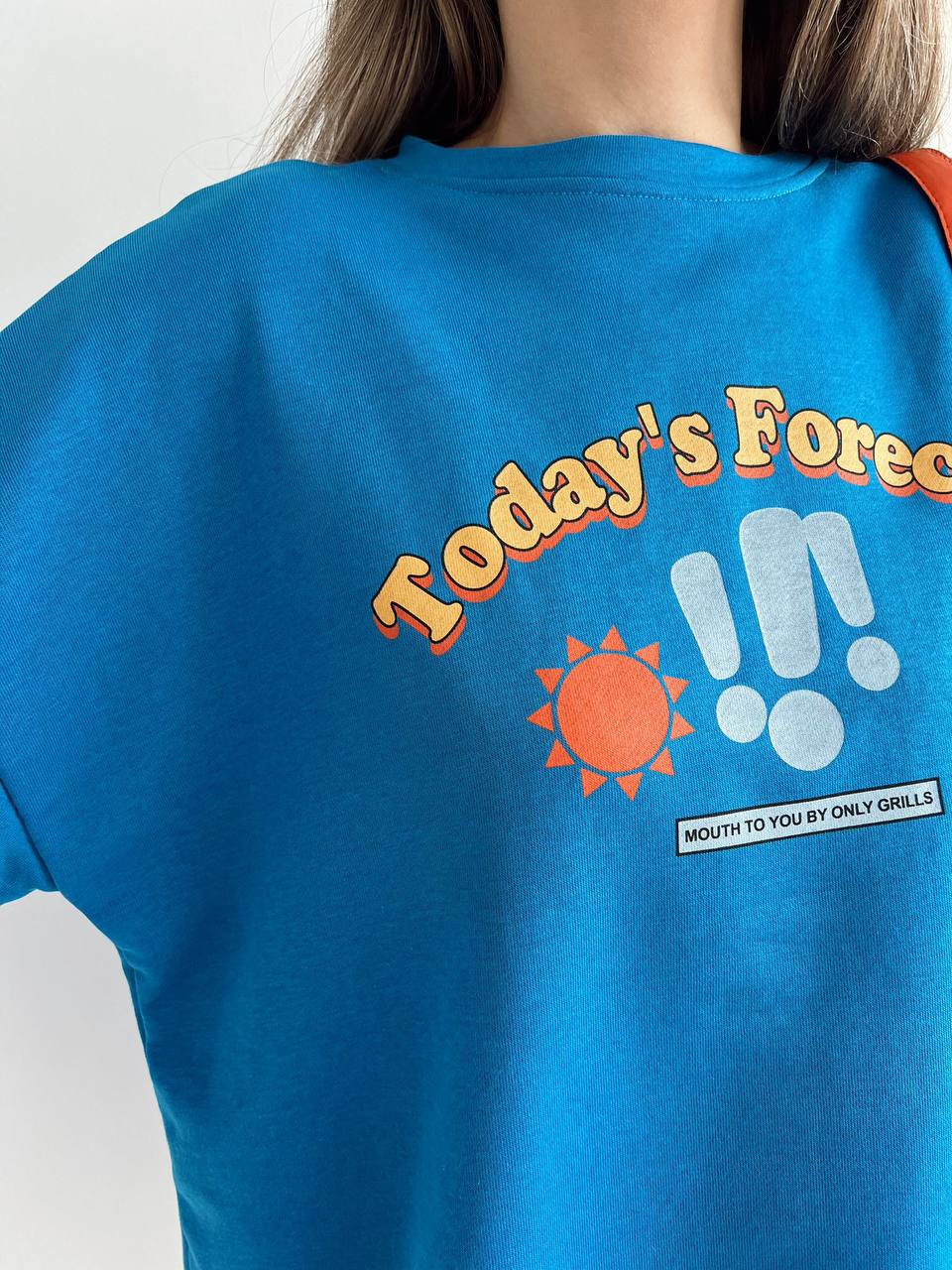 Sweater today’s forecast blue-سويتر توديز فوركاست ازرق 1003