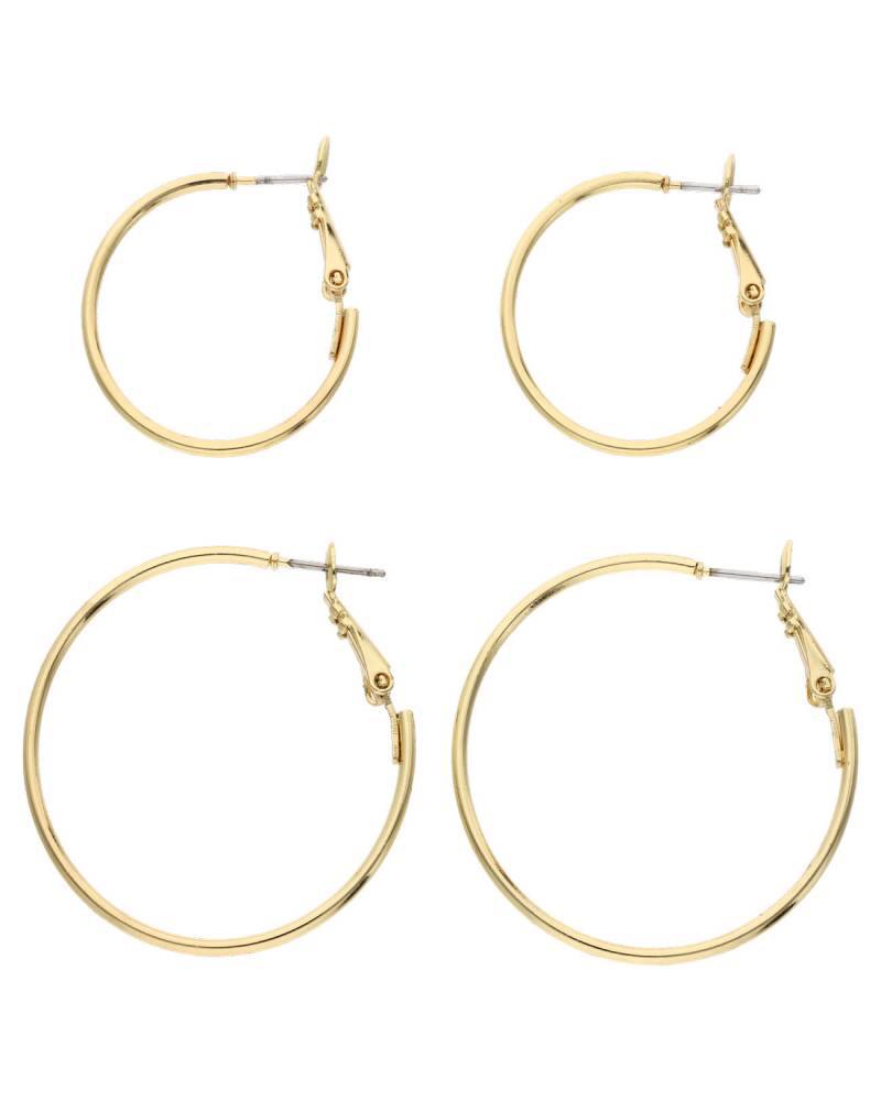 تراجي حلق طلاء ذهب 