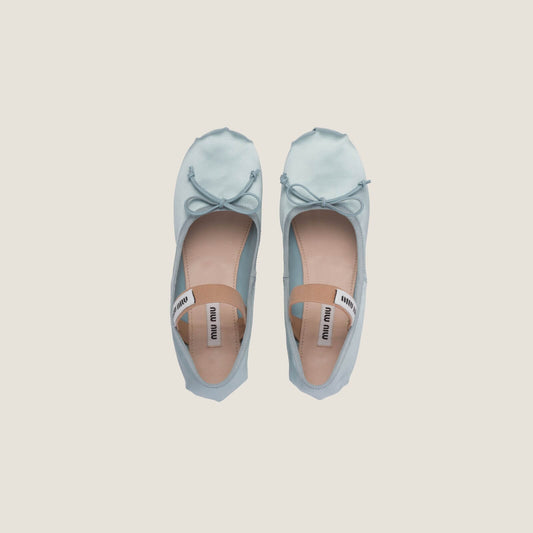 حذاء باليه ballerina shoes baby blue سمائي