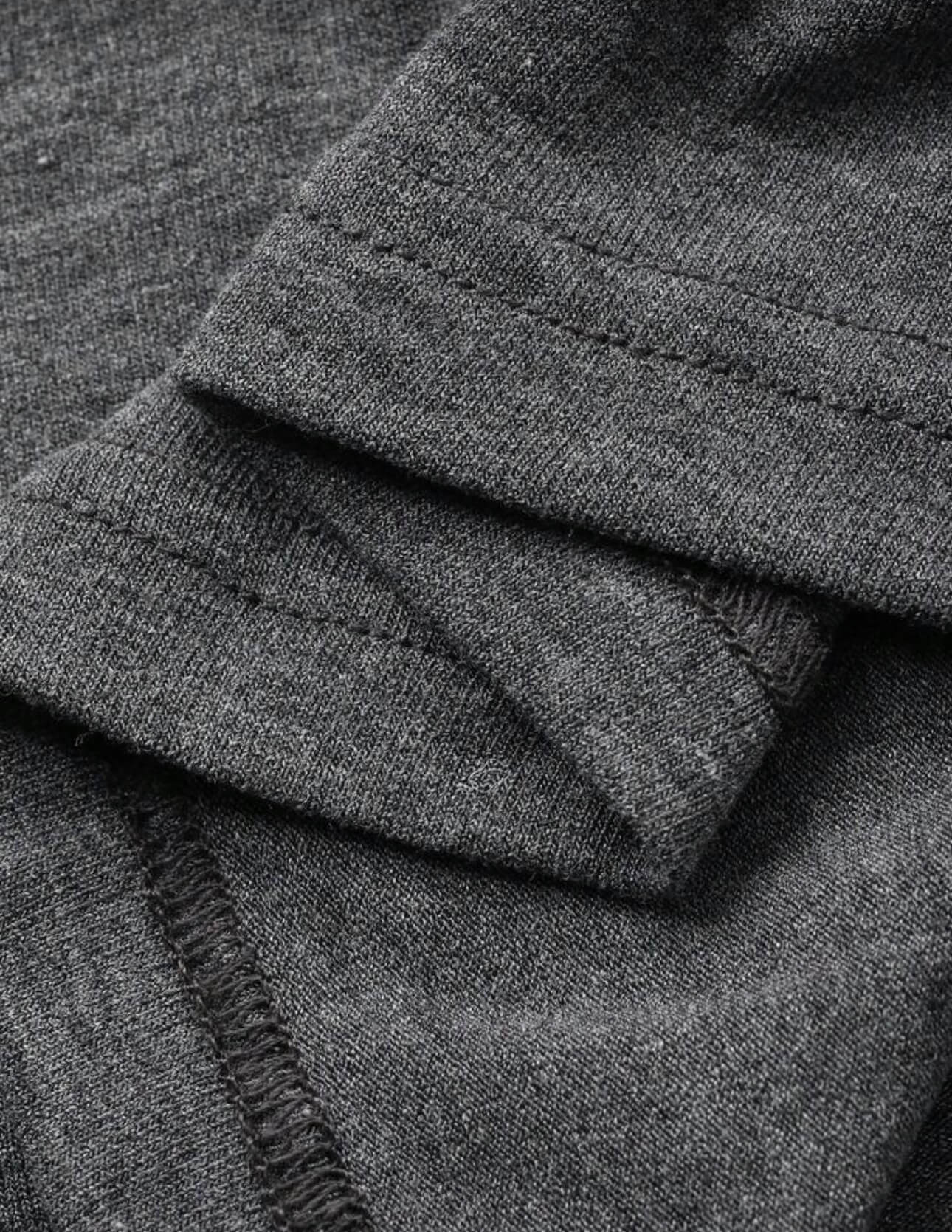 توب هاينك وصاصي رمادي قطني