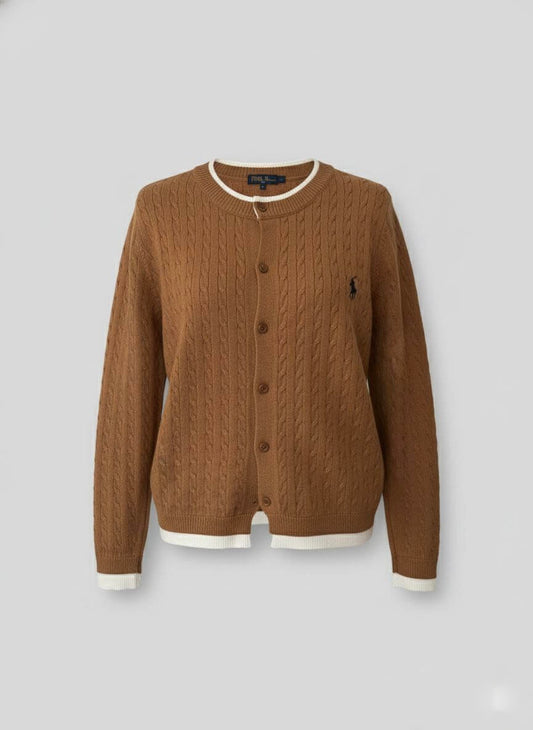جاكيت  بولو polo - بني عسلي