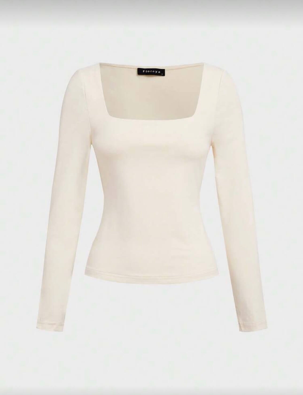 توب فتحه مربعه - لون  بيجي فاتح