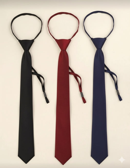 ربطة عنق ساده لون اسود