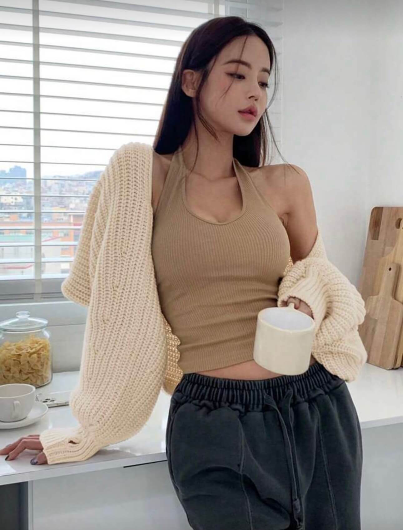 جاكيت صوف اكمام - اوف