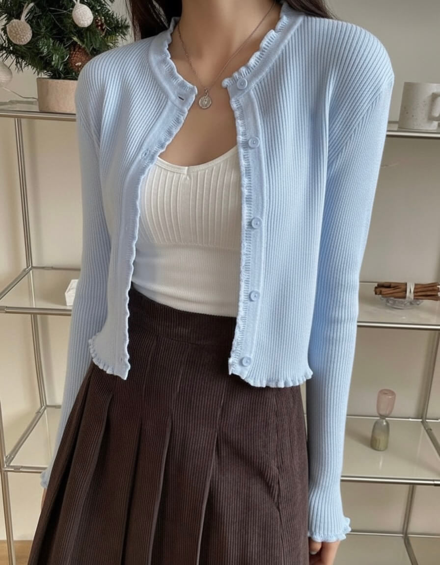 جاكيت تريكو سمائي