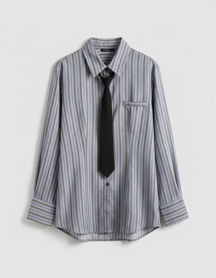 قميص مع ربطة عنق