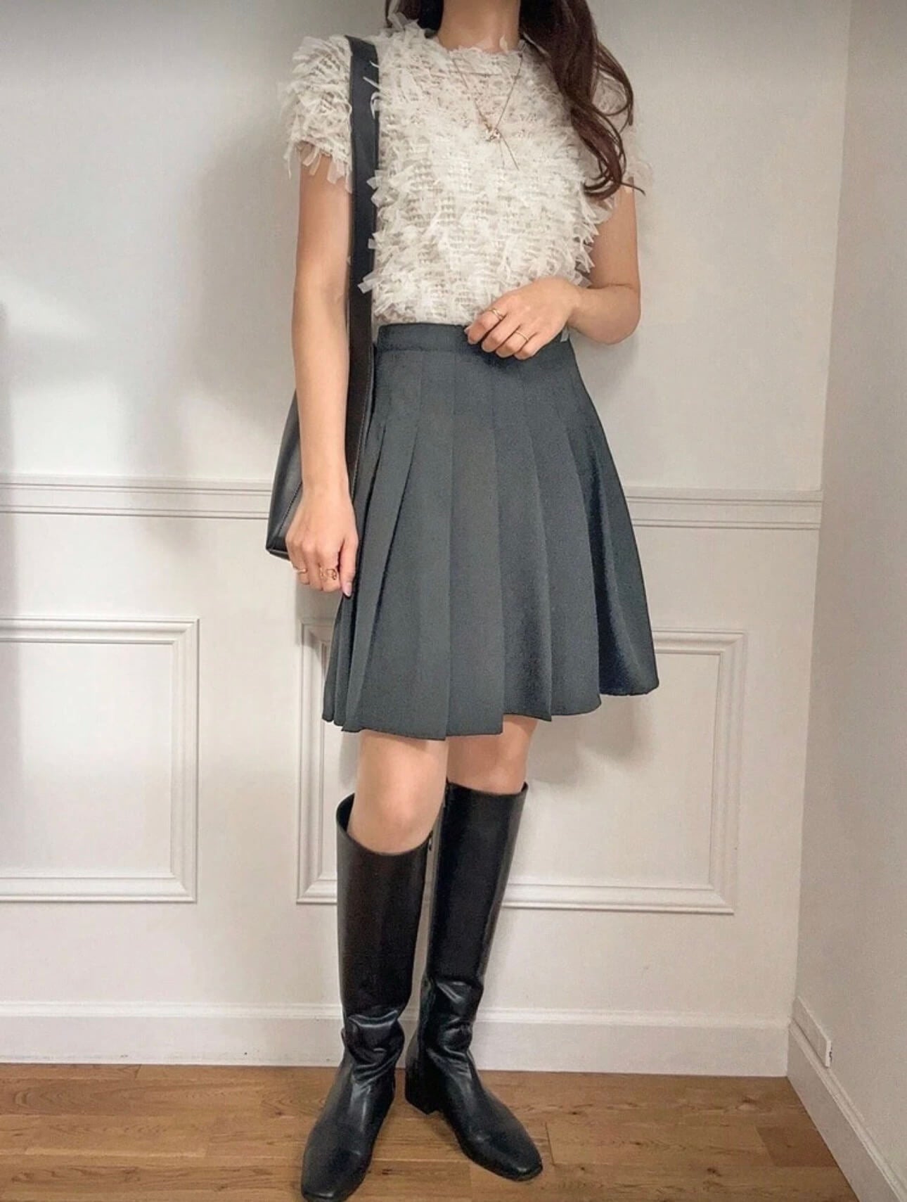 (Copy) تنوره كسرات رصاصي الطول 50 سم