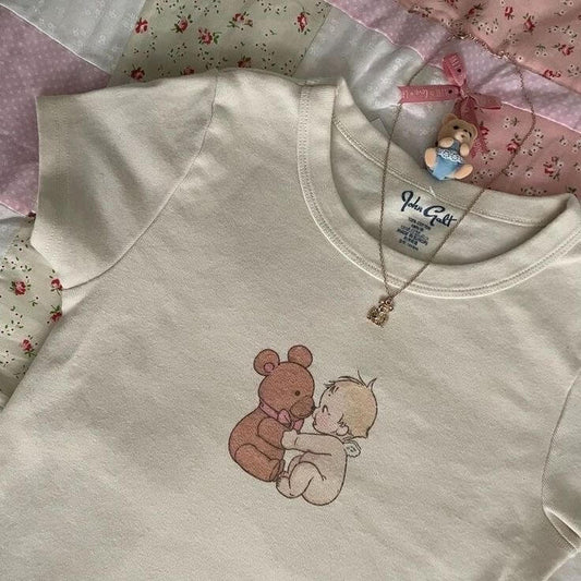 اوف وايت baby bear توب