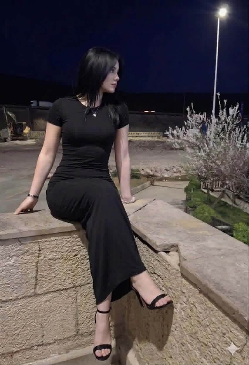 فستان بينسل اسود ربع ردن