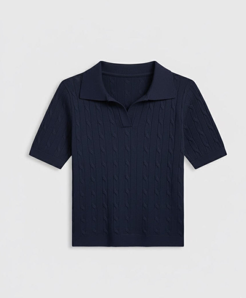 توب نيلي موديل بولو ياخه