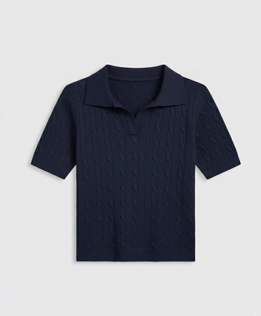 توب نيلي موديل بولو ياخه