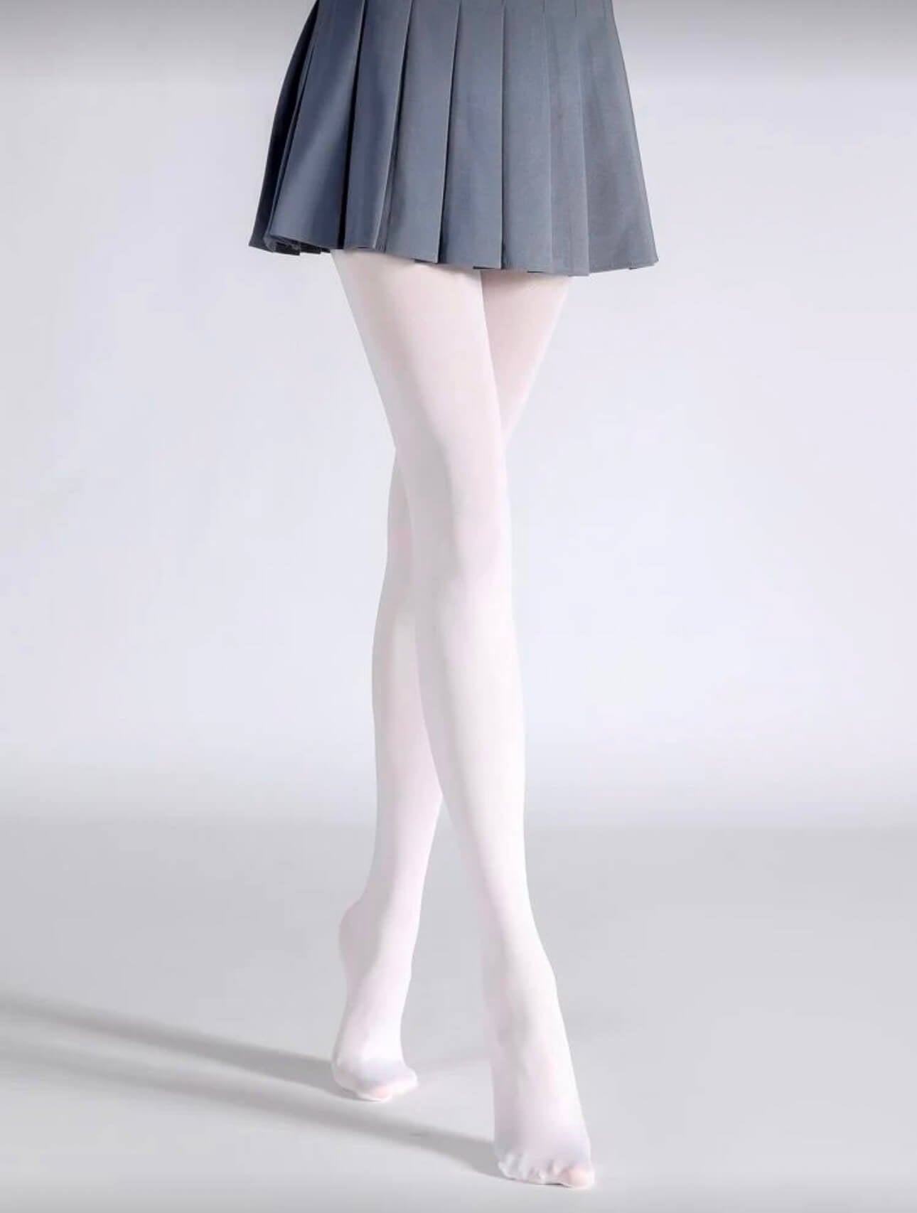 كولون كامل لون ابيض شفاف