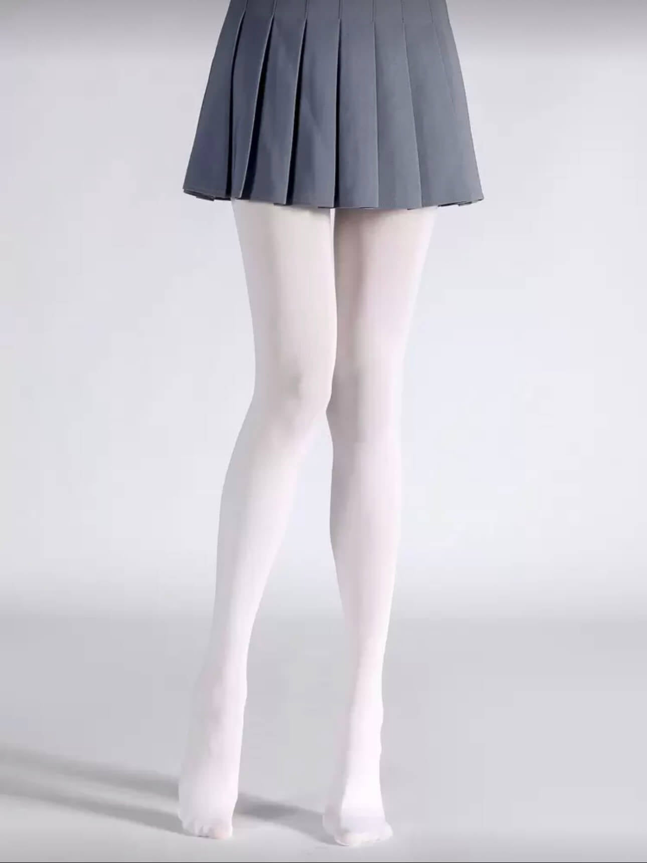 كولون كامل لون ابيض شفاف