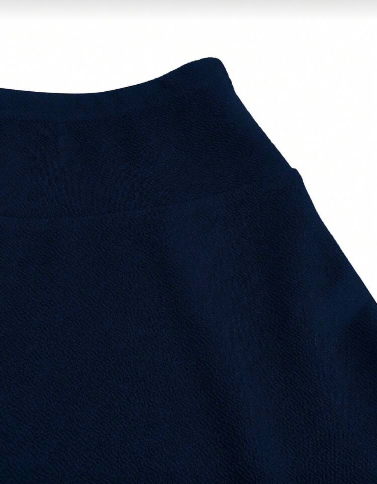 تنورة كلوش نيلي